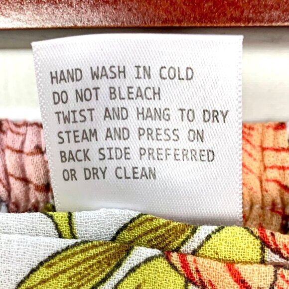 Cupcakes & Cashmere Roxanne Floral Wrap Midi Skirt S Boho Spring Ruffled Hem - Picture 7 of 7